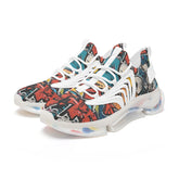 Vibe Crew Urban Tag Unisex Low Top Mesh Trainers