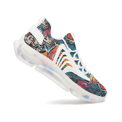 Vibe Crew Urban Tag Unisex Low Top Mesh Trainers