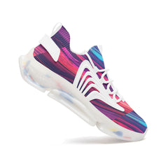 Neon Drip Unisex Low Top Mesh Trainers