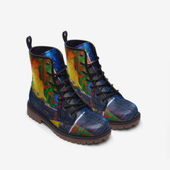 Vibe Crew Exclusive ART Casual Leather Lightweight boots