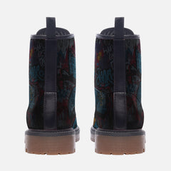 Graffiti Steps Casual Leather Lightweight boots
