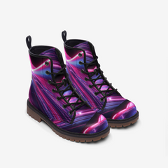 Vibe Crew Chromatic Wave Unisexx Casual Leather Lightweight boots