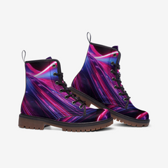 Vibe Crew Chromatic Wave Unisexx Casual Leather Lightweight boots