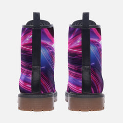 Vibe Crew Chromatic Wave Unisexx Casual Leather Lightweight boots