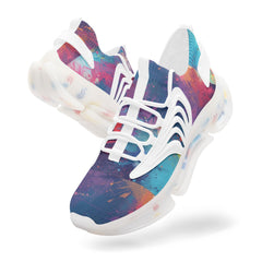 Cloud Explosion Unisex Low Top Mesh Trainers