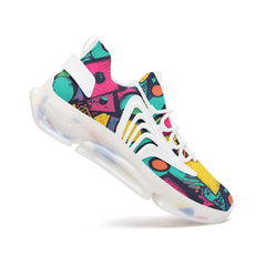 Vibe Crew Retro Pop Unisex Low Top Mesh Trainers