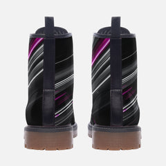 Vibe Crew Signature Abstract Unisex Casual Leather Lightweight boots