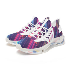 Neon Drip Unisex Low Top Mesh Trainers