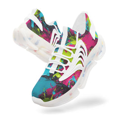 Acid Splash Low Top Mesh Trainers