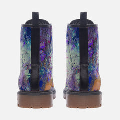 Painted Powder Casual Leather Lightweight boots