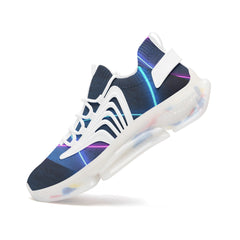 Vibe Crew Electric Street Grid Unisex Low Top Mesh Trainers