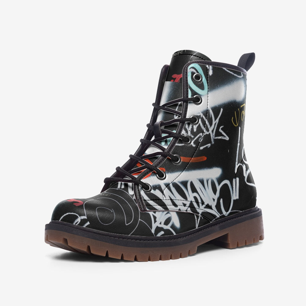 Vibe Crew Pure Dope Unisex Casual Leather Lightweight boots