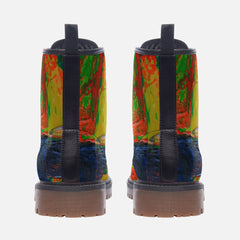 Vibe Crew Exclusive ART Casual Leather Lightweight boots