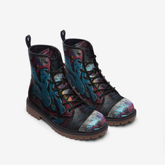 Graffiti Steps Casual Leather Lightweight boots
