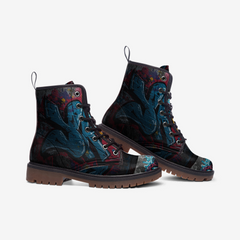 Graffiti Steps Casual Leather Lightweight boots