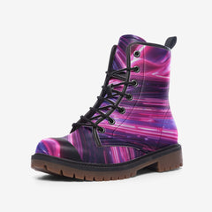 Vibe Crew Chromatic Wave Unisexx Casual Leather Lightweight boots