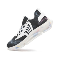 Dark Smoke Energy Low Top Mesh Trainers